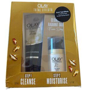 Olay Total Effects Set Day Cream Foaming Cleanser Fresh gift set New